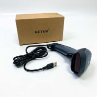 Netum Handscanner Kabelgebunden Laser-Barcodescanner...