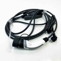 EV charging cable for electric vehicle, portable home, quick EVSE charger, compatible with all plugs for electric cars IEC 62196-2 type 2 16A/3.6KW Schuko 2-pin