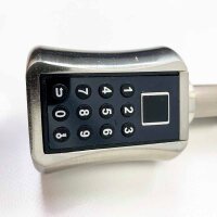 Electronic locking cylinder [no app] Elinksmart door locking cylinder 80mm (40/40) with fingerprint Password and key-suitable for most EU door locks