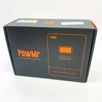 PowMr 60A Solar Laderegler MPPT Solarladeregler 12V 24V 36V 48V Automatisch Identifizierung Max PV-Eingangsspannung 160V mit verschiedenen automatischen Schutzfunktionen