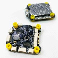 SPEEDY BEE V3 F7 Flugregler-Stack 30x30 Drohne FC Stack mit 4in1 50A ESC BL32 Drahtlose Betaflight-Konfiguration, Blackbox, Lötfreien Steckern, WiFi,Bluetooth für 3-6S 4" 5" FPV Drohne Cinelifter