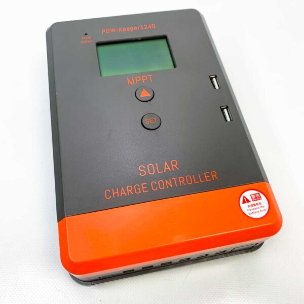 40A MPPT Solarladeregler 12V 24V Solar Laderegler Automatische Arbeit Solar Charge Controller Max PV Leerlaufspannung 100V mit Verschiedenen Automatischen Schutzfunktionen.…