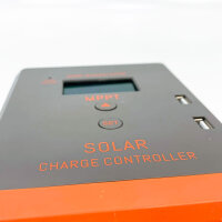 20a MPPT solar loader 12V 24V solar charge controller automatic work solar charge controller max pv idle voltage 55V with different automatic protective functions. ...