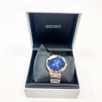 Seiko quartz mens oclock stainless steel with metal band...