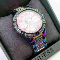 Guess Damen Analog Uhr mit Edelstahl Armband GW0044L1