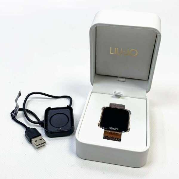 Liu Jo Damen Digital Automatik Uhr mit Edelstahl Armband SWLJ002