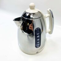 Dualit Wasserkocher Lite - 1,5L Wasserkocher Vintage Schnell Kochender - Wasserkocher Weiß mit Hochglanz Finish - BPA Frei