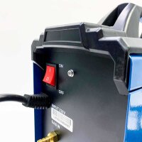 IPOTOOLS MIG-160ER Inverter Schweißgerät MIG MAG - Schutzgas Schweissgerät mit 160 Ampere auch FLUX/Fülldraht und Elektroden geeignet/E-Hand/Digitalanzeige/IGBT / 230V /