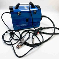 IPOTOOLS MIG-160ER Inverter Schweißgerät MIG MAG - Schutzgas Schweissgerät mit 160 Ampere auch FLUX/Fülldraht und Elektroden geeignet/E-Hand/Digitalanzeige/IGBT / 230V /