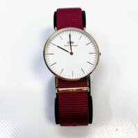 Daniel Wellington Classic oclock 36 mm double coated stainless steel (316l) rose gold