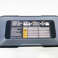 HULKMAN Alpha 65 Starthilfe Powerbank 1200A 12000mAh Auto Starter für bis zu 6,5L Benzin und 4,0L Diesel Motoren mit Boost-Funktion für vollständig Leere Batterie 12V Lithium Tragbare Starthilfegerät