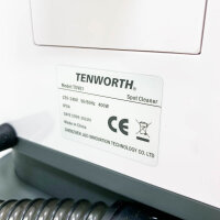 TENWORTH Tragbarer Nass Trocken Polsterreiniger Gerät, Waschsauger Teppichreiniger, 400W, Freistehender Waschwassertank für Sofas, Teppiche und Haustierunterlagen, TDV01 Weiß