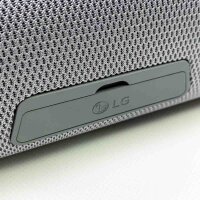 LG XBOOM GO DXG5, portable Bluetooth speaker (20 watts, Google Assistant, Siri, lighting), gray