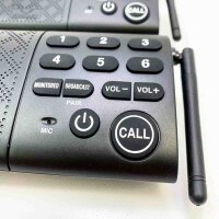 HOSMART wireless intercom systems for home or office with two-way and multi-way calls | crystal clear sound and over 300m range (1 main 2 sub)