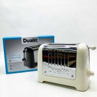 Dualit lite 2 slices toaster - 1.1kw toastet 60 slices...