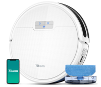 Tikom robot vacuum cleaner with wiping function 2 in 1,...