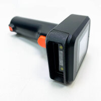 Tera 2D HW006 Barcode-Scanner, kabellos, QR-Code-Scanner mit Bluetooth, Zeitanzeige, Bildschirm, Batteriestandsanzeige Ladestation