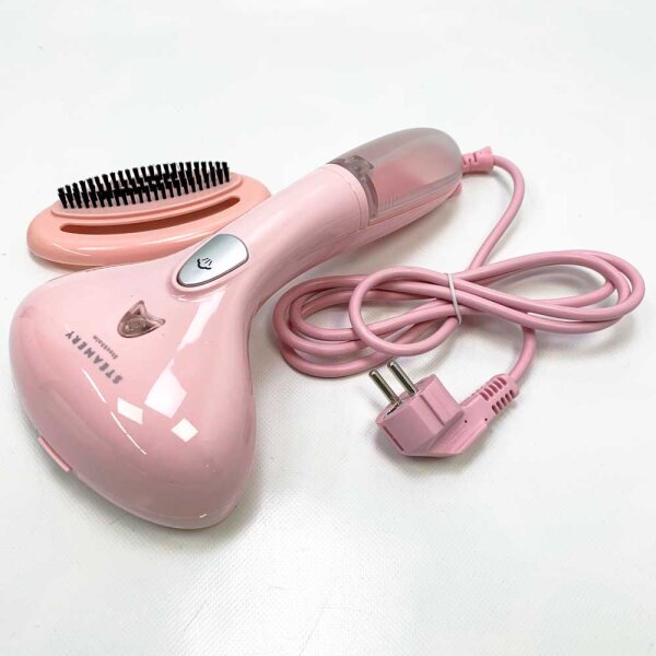 Steamery Steamer Cirrus 1 Steamer, 1500W, Portable Wrinkle Remover, Heats Up in 30 Seconds, Ideal for Travel, Pink