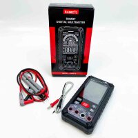 Kaiweets Multimeter with 10,000 counts, rechargeable digital multimeter with True RMS Auto-range, intelligent current meter measures voltage, electricity, resistance, passage, frequency