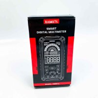 KAIWEETS Multimeter mit 10000 Zählungen, Wiederaufladbares Digitalmultimeter mit True RMS Auto-Range, Intelligentes Strommessgerät misst Spannung, Strom, Widerstand, Durchgang, Frequenz