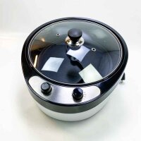 Kaffeeröster, 800 g, Kaffeebohnenröster, Temperatureinstellung 0–240 ℃, Kaffeeröster für Zuhause, Kaffeeröster zum Rösten von Kaffeebohnen/Popcorn/Pinienkernen, 1200 W