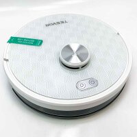 Tesvor Saugroboter, S7Pro Staubsauger Roboter 6000PA Roboterstaubsauger mit Wischfunktion+Lasernavigation 5200 mAh +180 Min.Laufzeit mit 350ml elektronischer Wassertank Reinigungsanzeige in Echtzeit