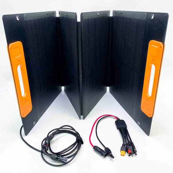 NECESPOW 120 W Solarpanel, faltbares Solargenerator-Solarpanel, monokristallines Solarpanel mit MC-4-Ausgang, IP65 wasserdichtes tragbares Solarpanel für Outdoor-Camping