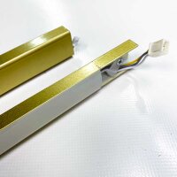 Golden arch lamp, with remote control, 25 W, H: 170 cm