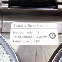 ITALDOS T8 Turbobürste für Dyson V7/V8/V1/V11V15, 45W, 16.2V