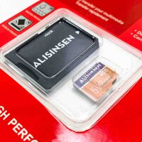 Alisinsen 512GB, Windows/Mac OS Mini-SD card, 512 GB, micro SD card, TF card, high speed, 512 GB, class 10, memory card, micro-SD, for Wyze, GoPro, smartphone, table, Camera, speedometer