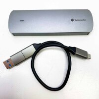 Yottamaster M.2 NVME SSD Gehäuse, USB 3.2 Gen2 10...