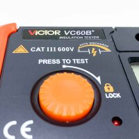 Leagy VC60B Digital isolation resistance measuring device, precision-megohmmeter for equal/alternating voltage testing
