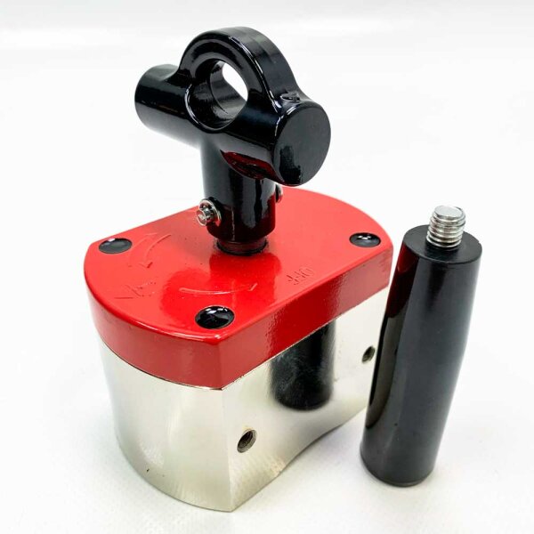 Magnetic Pro Multi-purpose switch magnet, 300 kg deduction force on/off magnet for lifting, editing & welding position, liquid filtration, automation, metal separation