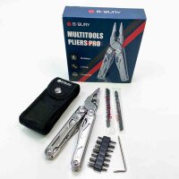 BIBURY Multitools, faltbare Zange mit Schere und...