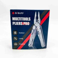 BIBURY Multitools, faltbare Zange mit Schere und Schraubendreher