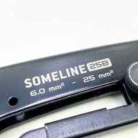 SOMELINE 25B Crimpzange, 6.0 mm² - 25 mm², Kabelschuhe Set (Kleinteile fehlen)