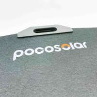 POCOSOLAR S240, 240W Portable Solar Panel, Tragbarer Solarpanel Faltbar Solarmodul für Powerstation Solargenerator Solarladegerät mit Laderegler PV Modul Solaranlage für Outdoor