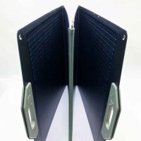 POCOSOLAR S240, 240W Portable Solar Panel, Tragbarer Solarpanel Faltbar Solarmodul für Powerstation Solargenerator Solarladegerät mit Laderegler PV Modul Solaranlage für Outdoor