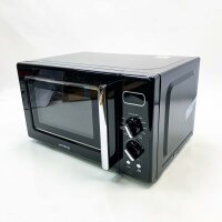 Privilege microwave AG720CE6-PM, 20 l, in retro design, 8 automatic programs, black