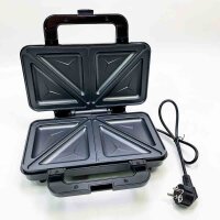 bestron Sandwichmaker ASM90XLCO XL Sandwich-Toaster, 900...