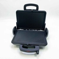 Mids contact grill ACG380, foldable contact grill with top and bottom heat, 1,800 W, black