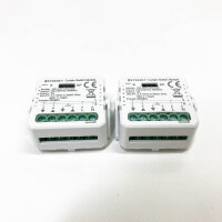2x Etersky roller shutter control, QS-WIFI-ECC02, compatible with Alexa and Google Home
