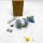 HOFIT Interaktives Elektrischer Katzenspielzeug Automatischer Drehender Katzenball mit LED-Lichtspielzeug,Katzen Roller Ball Intelligenzspielzeug Für Kätzchen und Hund (A)