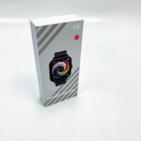 P8 Smart Watch 1,4 Zoll Full Touch Screen Fitness Tracker Herzfrequenzmesser Wasserdicht IP67 GTS Sports Smartwatch Rosa