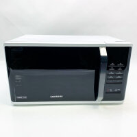 Samsung MS23K3513AW/EG Mikrowelle (mit Kratzer und Delle, Drehscheibe fehlt) / 800 W / 23 L Garraum / 48,9 cm Breite / Quick Defrost / weiß
