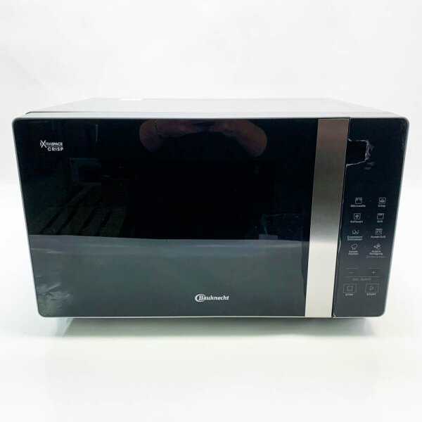 Bauknecht MF 206 SB (with slightly yellow stain inside)/ combination grill and microwave/ maximum flexibility-without turning plate/ 20 l cooking space/ grill 800 W/ crisp function, black