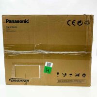 Panasonic NN-ST45KWEPG (mit Transportdelle) Inverter Mikrowelle (1000 Watt, Solo Mikrowelle, 32 Liter, rostfreier Stahl) weiß