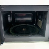 Samsung MS20A3010AL Solo-Mikrowelle (mit Dellen), 700 W, Epoxy-Garraum mit 20 l Volumen, 5 Leistungsstufen, Defrost, Schwarz, MS20A3010AL/EG