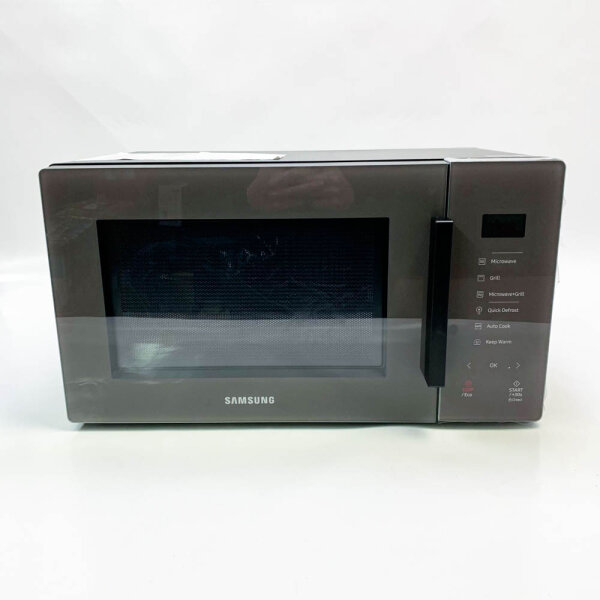 Samsung Bespoke Kombi-Mikrowelle mit Grill MG2GT5018GC/EG,23 ℓ, Home Dessert Automatikprogramme, Dampfgarfunktion
