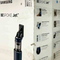 Samsung BESPOKE Jet Pro Extra VS20A973B/WA (mopping attachment and charging cable missing), cordless handheld vacuum cleaner including clean station, wireless, bagless, a maximum of 210 W, interchangeable 25.2V Li-ion battery, 0.5 liters, midnight Blue